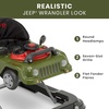 image:imageJeep Classic Wrangler 3in1 Grow With Me Activity Walker  Features Music Lights Removable Play Tray Push Walker Mode Converts into Rolling Car Toy Anniversary GreenAnniversary Green