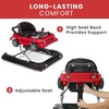 image:imageJeep Classic Wrangler 3in1 Grow With Me Activity Walker  Features Music Lights Removable Play Tray Push Walker Mode Converts into Rolling Car Toy Anniversary GreenRed