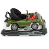 image:imageJeep Classic Wrangler 3in1 Grow With Me Activity Walker  Features Music Lights Removable Play Tray Push Walker Mode Converts into Rolling Car Toy Anniversary GreenAnniversary Green