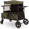 image:imageJeep Deluxe Wrangler Stroller Wagon with Cooler Bag and Parent Organizer by Delta Children BlackGreenWagon