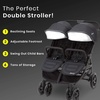 image:imageJeep Destination Ultralight Side x Side Double Stroller Midnight