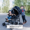 image:imageJeep PowerGlyde Plus Side x Side Double Stroller by Delta Children Black