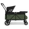 image:imageJeep Sport AllTerrain Stroller Wagon by Delta Children  Includes Canopy Parent Organizer Adjustable Handlebar Snack Tray amp Cup Holders GreyOlive GreenSport Green