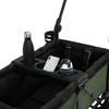 image:imageJeep Sport AllTerrain Stroller Wagon by Delta Children  Includes Canopy Parent Organizer Adjustable Handlebar Snack Tray amp Cup Holders GreyOlive GreenSport Green