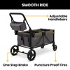 image:imageJeep Sport AllTerrain Stroller Wagon by Delta Children  Includes Canopy Parent Organizer Adjustable Handlebar Snack Tray amp Cup Holders GreyOlive GreenAllTerrain