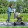 image:imageJeep Unlimited Reversible Handle Stroller Grey Tweed