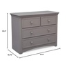 image:imageSerta 4 Drawer Dresser Greenguard Gold Certified Bianca