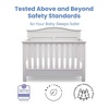 image:imageSerta Barrett 4in1 Convertible Baby Crib Bianca White