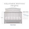 image:imageSerta Barrett 4in1 Convertible Baby Crib Bianca White