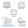 image:imageSerta Barrett 4in1 Convertible Baby Crib Bianca White