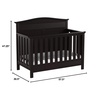 image:imageSerta Barrett 4in1 Convertible Baby Crib Dark Chocolate