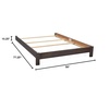 image:imageSerta Full Size Platform Bed Kit 700850 Rustic Grey