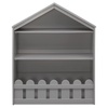 image:imageSerta Happy Home Storage Bookcase  Ideal for Books Decor Homeschooling amp More Grey