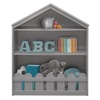 image:imageSerta Happy Home Storage Bookcase  Ideal for Books Decor Homeschooling amp More Grey