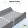 image:imageSerta Perfect Sleeper Changing Pad with Plush Cover Set Grey