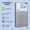 image:imageSerta Perfect Slumber Dual Sided Crib and Toddler Mattress  Waterproof  Hypoallergenic  Premium Sustainably Sourced Fiber Core GREENGUARD Gold Certified NonToxic 7 Year Warranty  Made in USABreathable Mattress