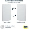 image:imageSerta Perfect Start Limited Dual Sided Baby Crib Mattress and Toddler Mattress Breathable Fiber Core GREENGUARD Gold Certified Waterproof 7 Year Warranty Made in USALimited Mattress