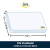 image:imageSerta Sertapedic Petals Dual Sided Premium Recycled Fiber Core Crib and Toddler Mattress  Waterproof  GREENGUARD Gold Certified  Trusted 7 Year Warranty  Made in USA PinkPink