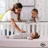 image:imageSerta Sertapedic Petals Dual Sided Premium Recycled Fiber Core Crib and Toddler Mattress  Waterproof  GREENGUARD Gold Certified  Trusted 7 Year Warranty  Made in USA PinkPink