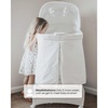 image:imageSimmons Kids Deluxe HandsFree AutoGlide Bedside Bassinet  Portable Crib Features Silent Smooth Gliding Motion that Soothes Baby Arcadia