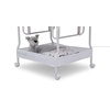 image:imageSimmons Kids Deluxe HandsFree AutoGlide Bedside Bassinet  Portable Crib Features Silent Smooth Gliding Motion that Soothes Baby Arcadia