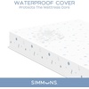 image:imageSimmons Kids Quiet Nights Dual Sided Baby Crib Mattress amp Toddler Mattress  Sustainably Sourced Core  Waterproof  Hypoallergenic  GREENGUARD Gold Certified Natural  Ideal Firmness  Made in USAWhite