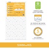 image:imageSimmons Kids Quiet Nights Dual Sided Baby Crib Mattress amp Toddler Mattress  Sustainably Sourced Core  Waterproof  Hypoallergenic  GREENGUARD Gold Certified Natural  Ideal Firmness  Made in USAWhite