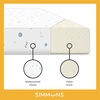image:imageSimmons Kids Quiet Nights Dual Sided Baby Crib Mattress amp Toddler Mattress  Sustainably Sourced Core  Waterproof  Hypoallergenic  GREENGUARD Gold Certified Natural  Ideal Firmness  Made in USAWhite