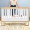 image:imageSimmons Kids Quiet Nights Dual Sided Baby Crib Mattress amp Toddler Mattress  Sustainably Sourced Core  Waterproof  Hypoallergenic  GREENGUARD Gold Certified Natural  Ideal Firmness  Made in USAWhite