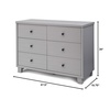 image:imageSimmons Kids Rowen Double Dresser Grey