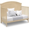 image:imageSimmons Kids SlumberTime Emma 4in1 Convertible Baby Crib N More  Greenguard Gold Certified Bianca WhiteNatural Sandstone