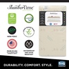 image:imageSimmons Kids SlumberTime Naturally 2Stage Premium PlantBased Soy Foam Baby Crib Mattress amp Toddler Mattress  Waterproof  GREENGUARD Gold amp CertiPURUS Certified  Ideal Firmness  Made in USAWhite