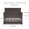 image:imageSimmons Kids SlumberTime Paloma 4in1 Convertible Crib Rustic Grey