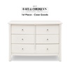 image:imageSimmons Kids Slumbertime Madisson 6 Drawer Dresser White Ambiance