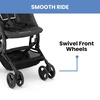 image:imageThe Clutch Stroller by Delta Children  Lightweight Compact Folding Stroller  Fits Airplane Overhead Storage  Black