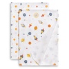 image:imageDelta Children 100 Cotton Flannel Baby Receiving Blankets for Girls and Boys  30x30 Inches Pack of 4 Pink FloralSpace Exploration