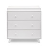 image:imageDelta Children Ava 3 Drawer Dresser with Changing Top Greenguard Gold Certified WhiteDresser