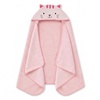 image:imageDelta Children BabyInfant Hooded Bath Towel  Super Soft and Absorbent Newborn Essential  Ideal Baby RegistryShower Gift for Boys and Girls Light Teal OwlPink Cat