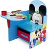 image:imageDelta Children Chair Desk With Storage Bin Disney Minnie MouseMickey Mouse