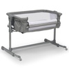 image:imageDelta Children Close2Me Bedside Baby Bassinet Sleeper with Breathable Mesh and Adjustable Heights  Lightweight Portable Crib Grey