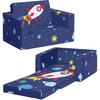 image:imageDelta Children Cozee Blue Camo Convertible Foam Chair to Lounger for KidsSpace