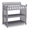 image:imageDelta Children Eclipse Changing Table with Changing Pad WhiteGrey