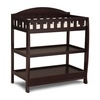 image:imageDelta Children Infant Changing Table with Pad WhiteDark Chocolate
