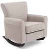 image:imageDelta Children Lancaster Rocking Chair Featuring Live Smart Fabric LinenLinen