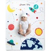 image:imageDelta Children Personalized Milestone Baby Blanket  Monthly Blanket for Pictures  Photo Blanket for Newborns Space