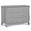 image:imageDelta Children Universal 6 Drawer Dresser Greenguard Gold Certified Black  Greenguard Gold Certified 6 Drawer Dresser for the Nursery amp Bedrooms Wood Kids amp Nursery StorageGrey