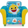 image:imageDelta Children Upholstered Chair with PAW Patrol Graphics Wood Frame Plush Foam Padding Side Pockets for Toddlers and KidsBaby Shark