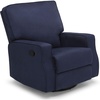 image:imageDelta Home Chambers Bay Recliner Glider Swivel Chair Adult Navy