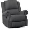 image:imageDelta Home Denham Recliner Glider Swivel Chair Adult Wood BlushCharcoal