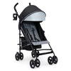 image:imageJeep AdventureGlyde Stroller by Delta Children  Lightweight Travel Stroller with Smoothest Ride amp Compact Fold 3Position Recline Extra Large Storage Basket BlackGreyBlackGrey